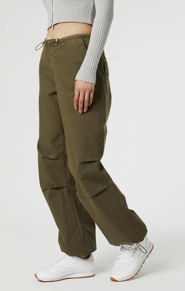 Hill Parachute Pants In Khaki Move Women Mavi Jeans Pants Hill Parachute Pants In Khaki Move Women Mavi Jeans Pants