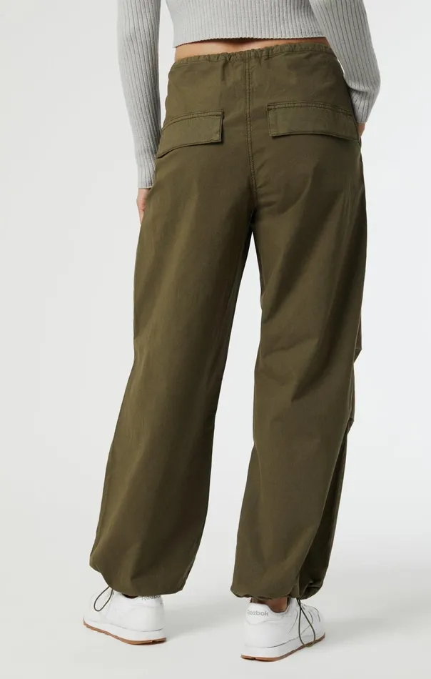 Hill Parachute Pants In Khaki Move Women Mavi Jeans Pants Hill Parachute Pants In Khaki Move Women Mavi Jeans Pants