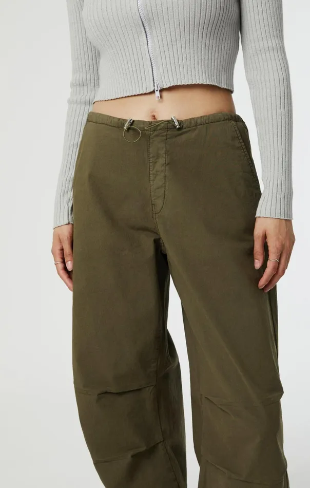 Hill Parachute Pants In Khaki Move Women Mavi Jeans Pants Hill Parachute Pants In Khaki Move Women Mavi Jeans Pants