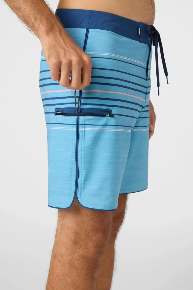 HYPERFREAK HEAT STRIPE 18034 SCALLOP BOARDSHORTS Men O039NEILL Featured