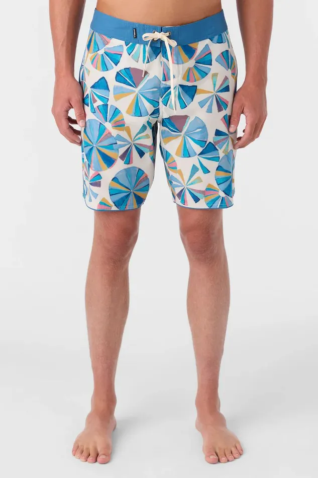 HYPERFREAK MYSTO SCALLOP 19034 BOARDSHORTS Cream Men O039NEILL Print Style