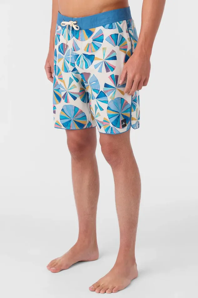 HYPERFREAK MYSTO SCALLOP 19034 BOARDSHORTS Cream Men O039NEILL Print Style