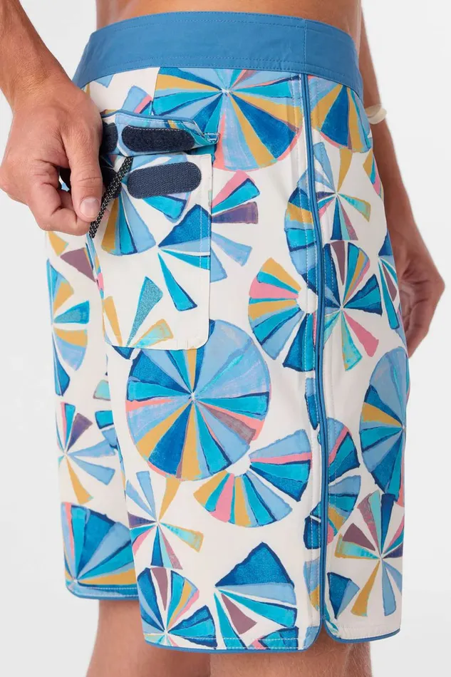 HYPERFREAK MYSTO SCALLOP 19034 BOARDSHORTS Cream Men O039NEILL Print Style