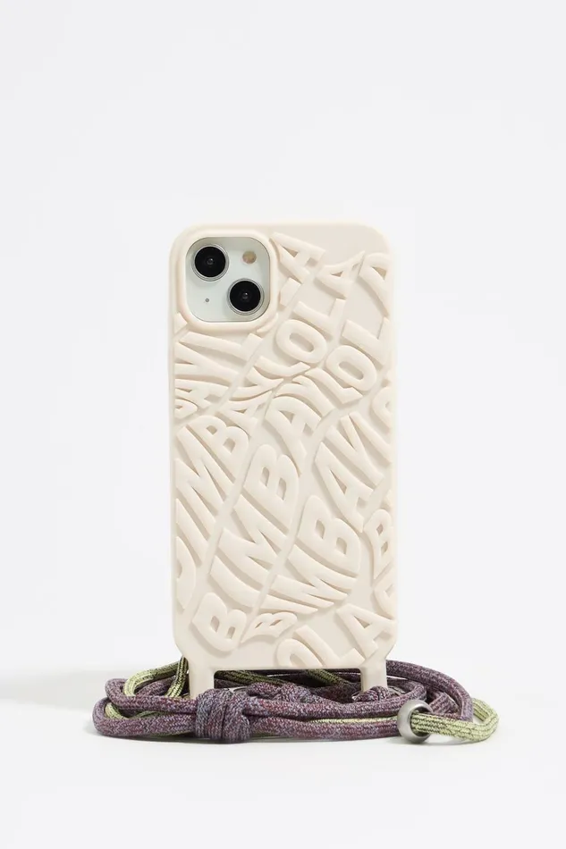 Ivory Logo Silicone IPhone 15 Plus Case Ivory Women Bimba Y Lola Phone Cases