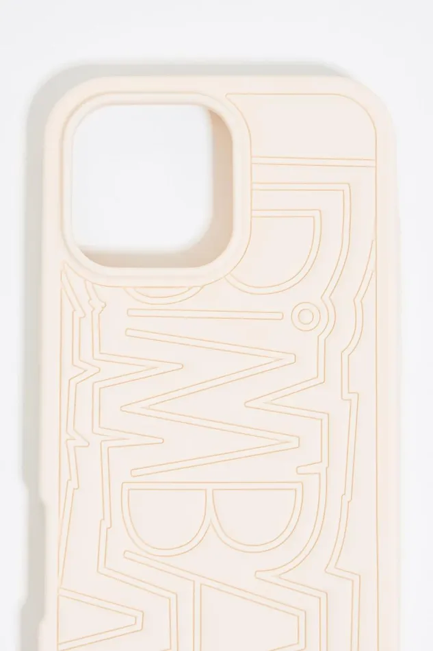 Ivory Silicone IPhone 15 Pro Max Case Ivory Women Bimba Y Lola Phone Cases Ivory Silicone IPhone 15 Pro Max Case Ivory Women Bimba Y Lola Phone Cases
