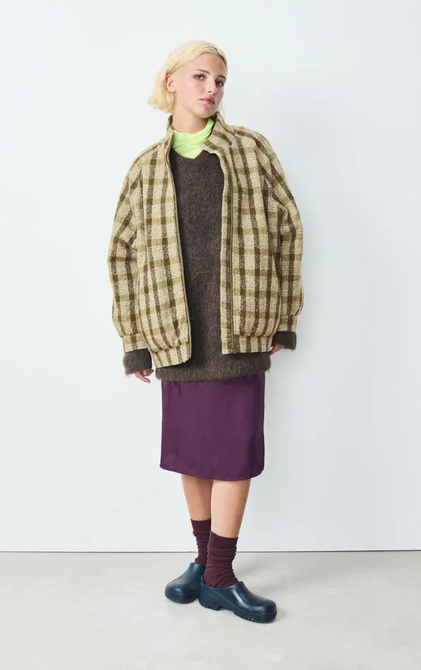Jacket Tursburg Lizard Tartan Women American Vintage Jackets and Blazers Jacket Tursburg Lizard Tartan Women American Vintage Jackets and Blazers