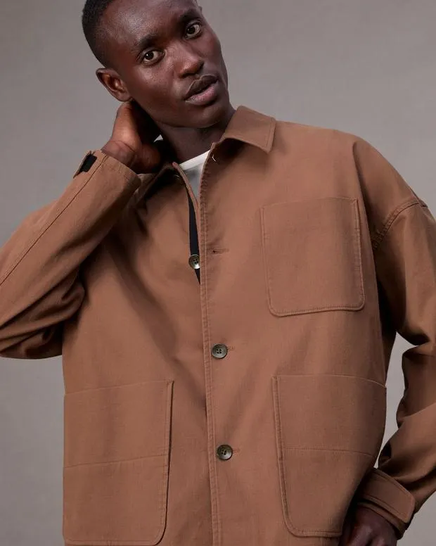 Jackets and Coats Men Rag and Bone Mercer Corduroy Jacket Chocolate