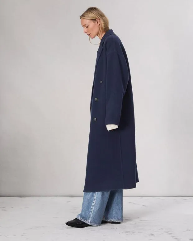 Jackets and Coats Women Rag and Bone Thea WoolBlend Coat Navy