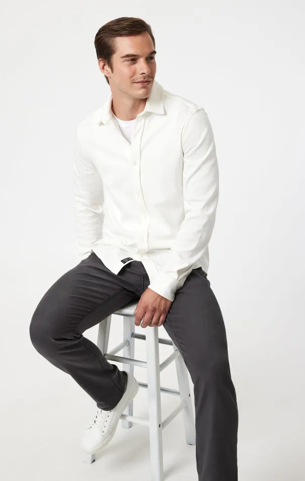 Jake Slim Leg In Ash Luxe Twill Men Mavi Jeans Pants Jake Slim Leg In Ash Luxe Twill Men Mavi Jeans Pants