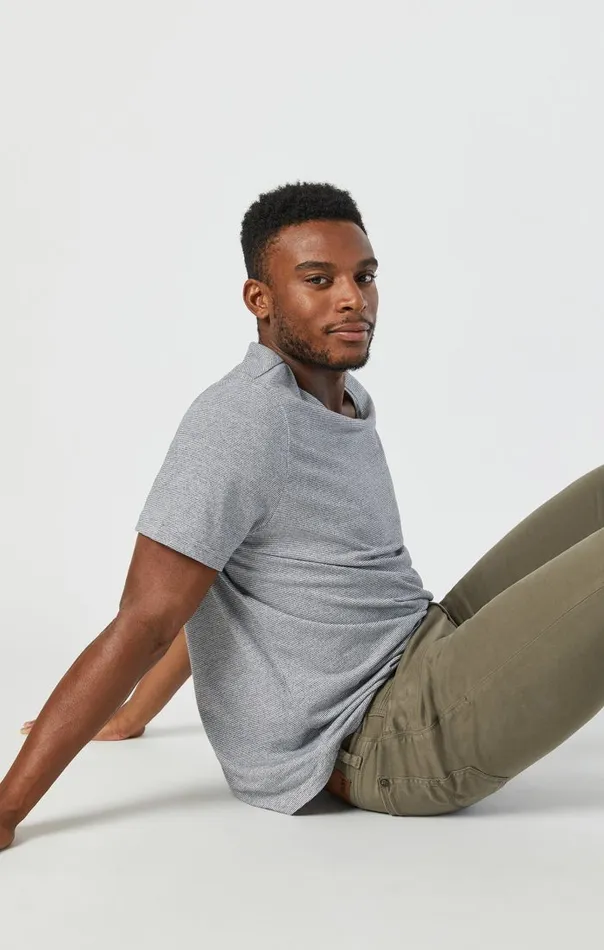 Jake Slim Leg In Dusty Olive Twill Men Mavi Jeans Pants