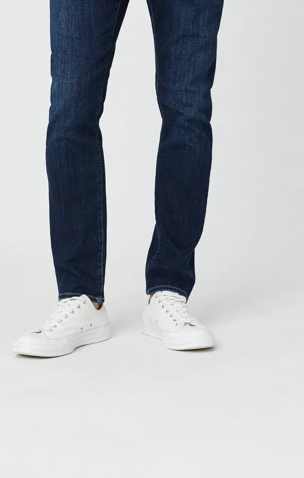Jake Slim Leg Jeans In Deep Feather Blue Men Mavi Jeans Denim