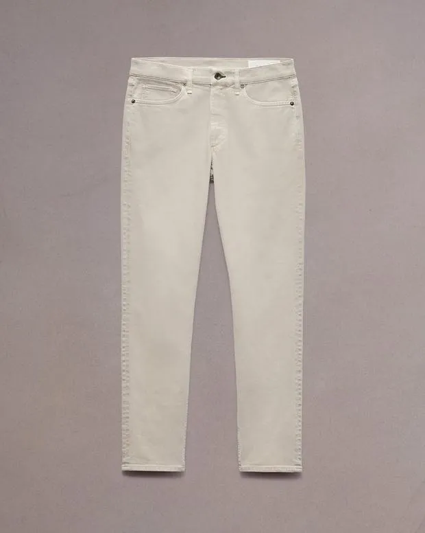 Jeans Men Rag and Bone Fit 2 Slim Fit Jean Aero Stretch Denim Sand