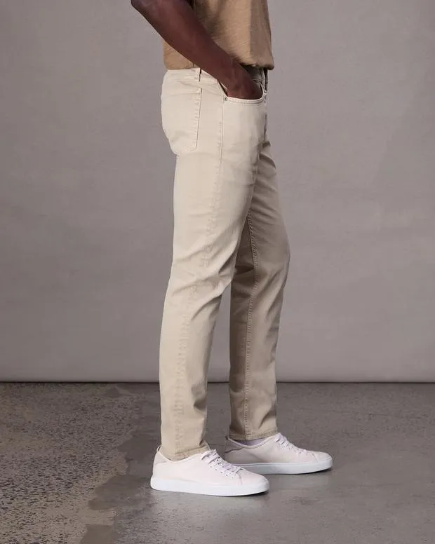 Jeans Men Rag and Bone Fit 2 Slim Fit Jean Aero Stretch Denim Sand