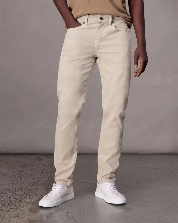 Jeans Men Rag and Bone Fit 2 Slim Fit Jean Aero Stretch Denim Sand
