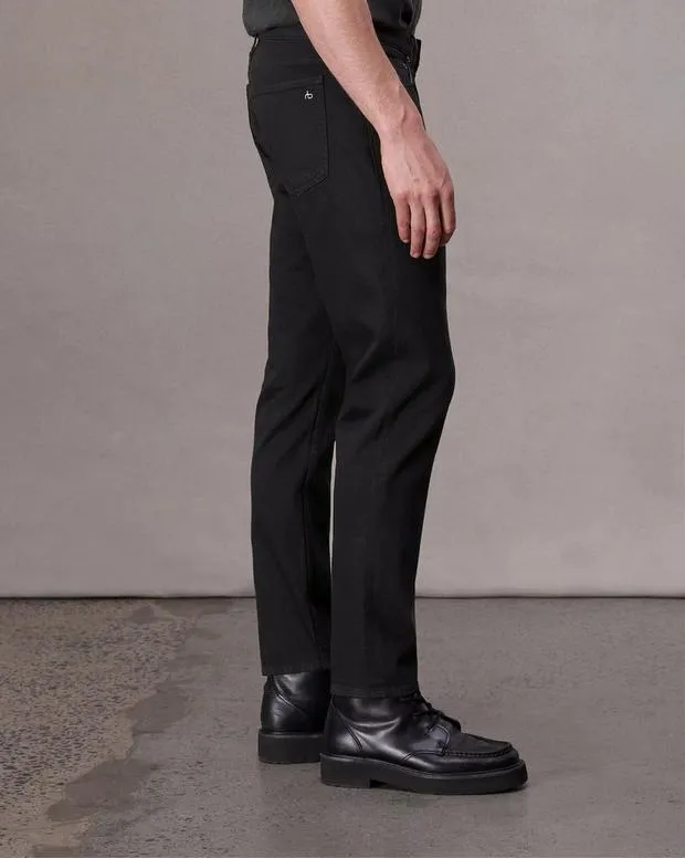 Jeans Men Rag and Bone Fit 3 Athletic Fit Jean Authentic Stretch Denim Black
