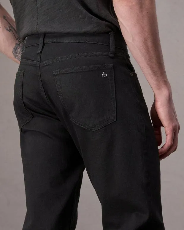 Jeans Men Rag and Bone Fit 3 Athletic Fit Jean Authentic Stretch Denim Black