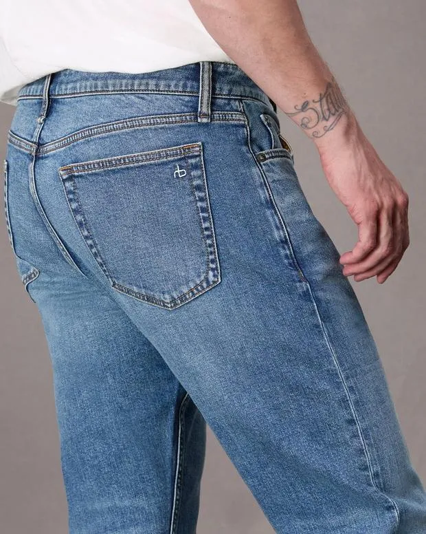Jeans Men Rag and Bone Fit 3 Athletic Fit Jean Authentic Stretch Denim Devon