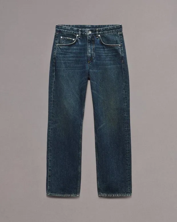 Jeans Men Rag and Bone Fit 4 Straight Fit Jean Lightweight Rigid Denim Raph