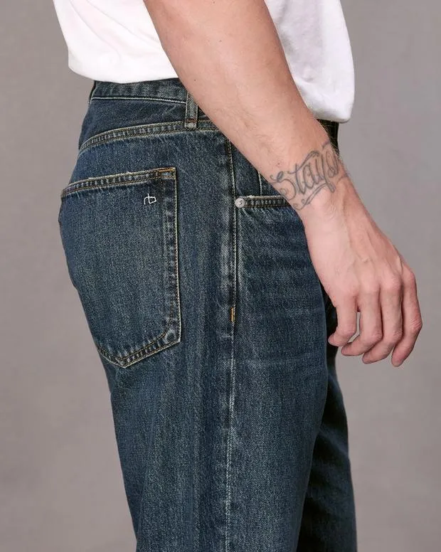 Jeans Men Rag and Bone Fit 4 Straight Fit Jean Lightweight Rigid Denim Raph