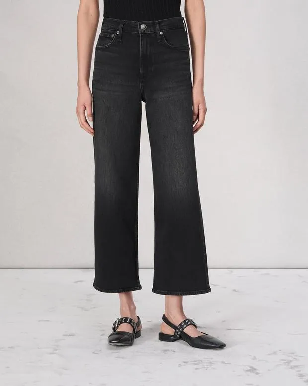 Jeans Women Rag and Bone Andi Ankle WideLeg Jean Vintage Stretch Denim Cornelia