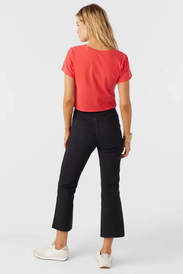 JENNA DENIM JEAN PANTS Washed Black Women O039NEILL Clothing