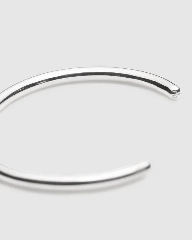 Jewelry WomenMen Rag and Bone The Tube Dot Cuff Sterling Silver