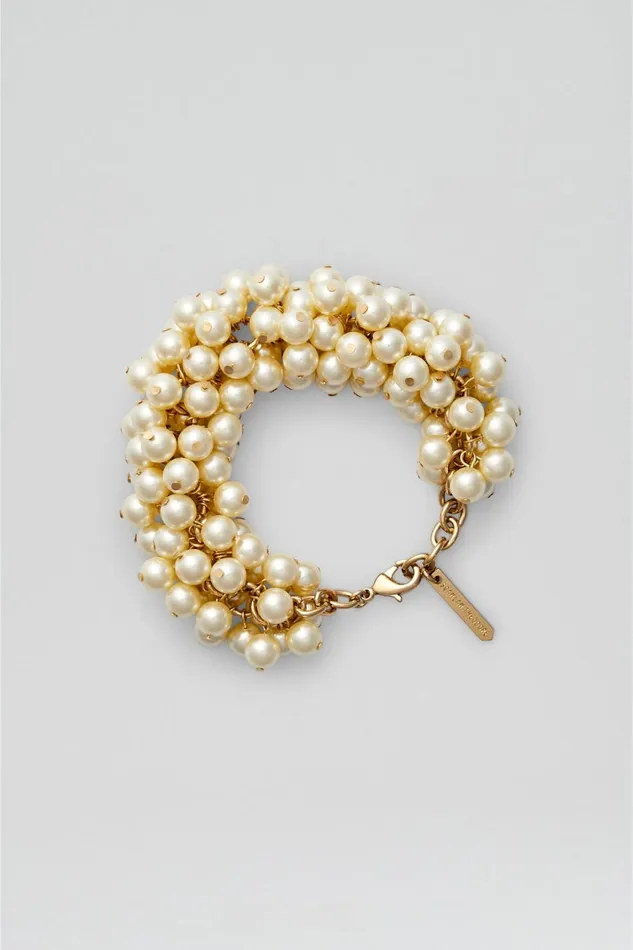 Jewelry Women Scanlan Theodore GLASS PEARL BRACELET Pearl Jewelry Women Scanlan Theodore GLASS PEARL BRACELET Pearl