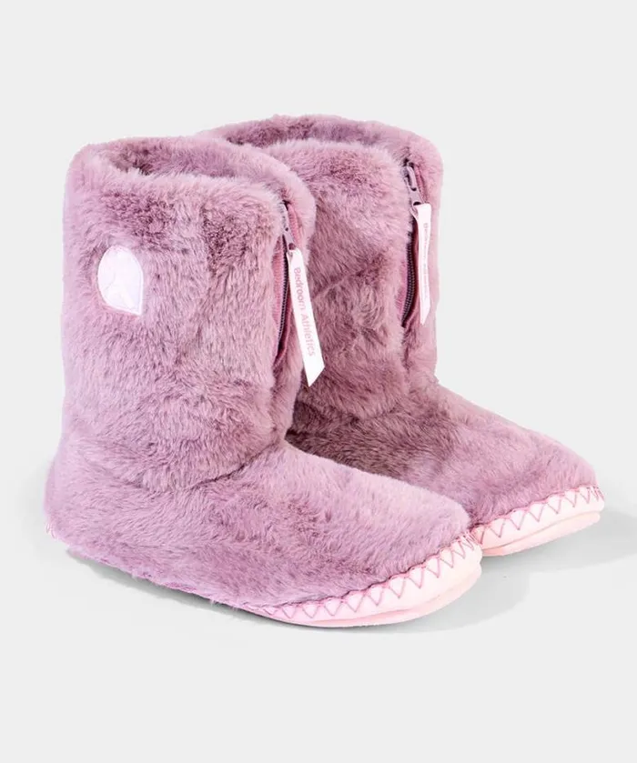 Joe Browns Accessories and Jewellery WomenMen Dusky Pink Cosy Slipper Boots Dusky Pink Joe Browns Accessories and Jewellery WomenMen Dusky Pink Cosy Slipper Boots Dusky Pink