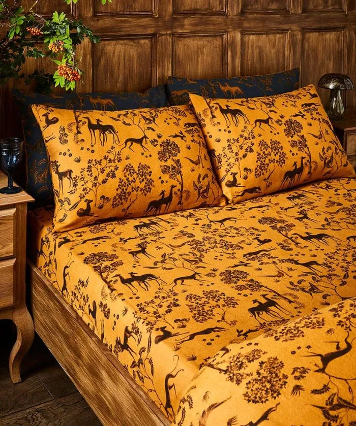 Joe Browns Bedding Homeware Woodland Wanderer Brushed Cotton Matching Bedding Orange Joe Browns Bedding Homeware Woodland Wanderer Brushed Cotton Matching Bedding Orange