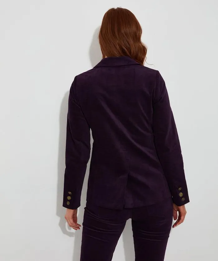 Joe Browns Coats and Jackets Women Magnificent Moleskin Jacket Purple Joe Browns Coats and Jackets Women Magnificent Moleskin Jacket Purple
