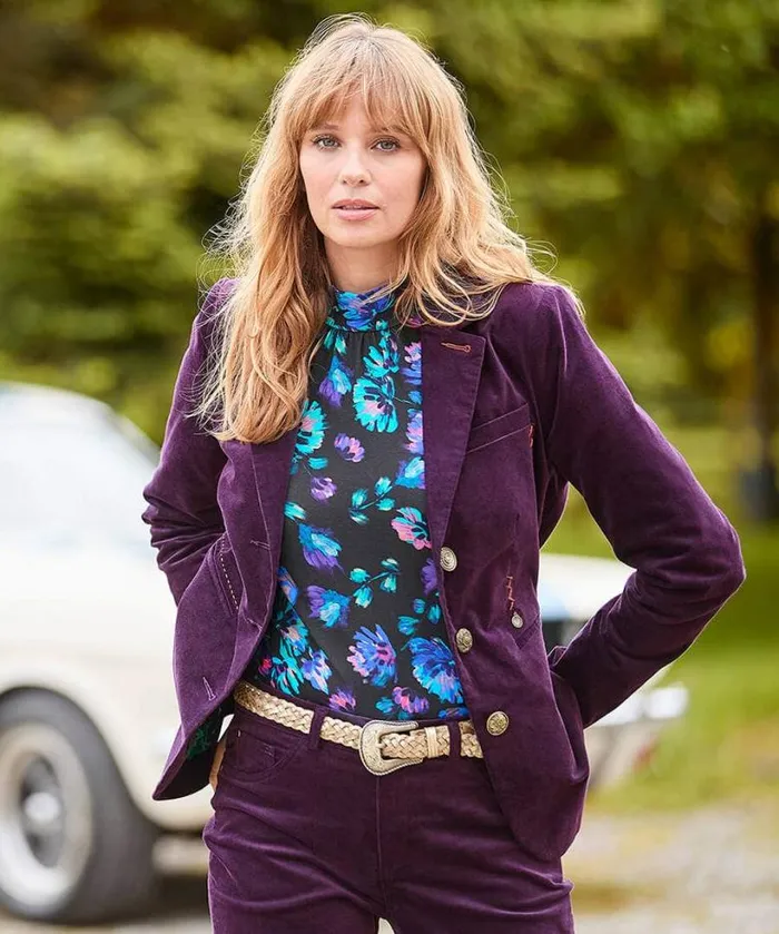 Joe Browns Coats and Jackets Women Magnificent Moleskin Jacket Purple Joe Browns Coats and Jackets Women Magnificent Moleskin Jacket Purple