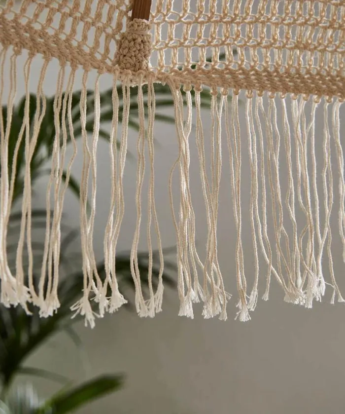 Joe Browns Home Accessories Homeware Magnificent Macrame Parasol Natural