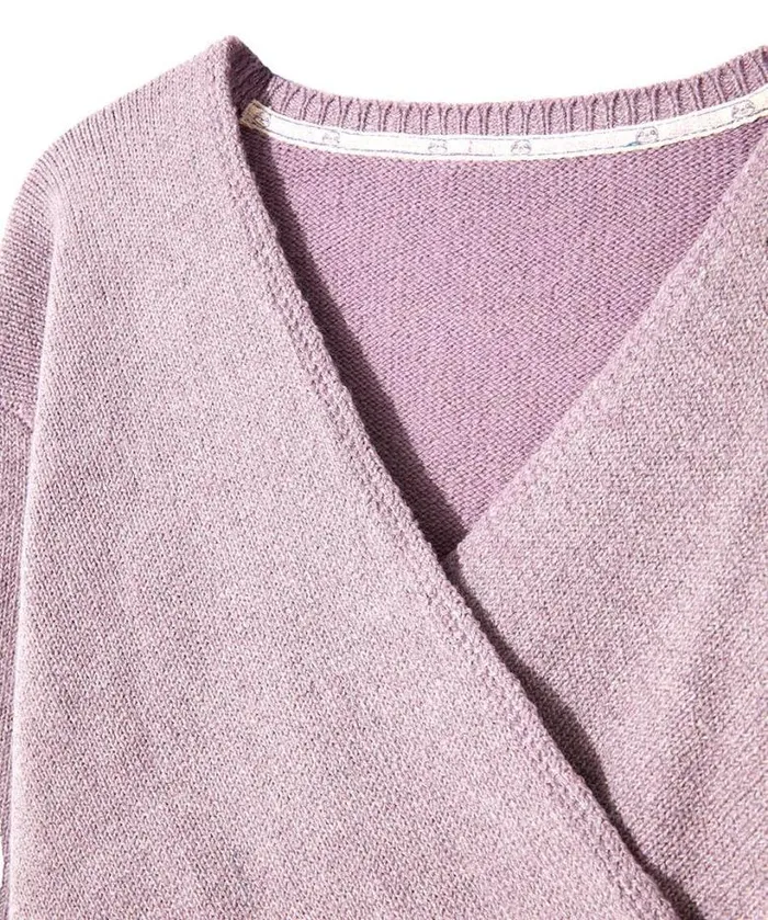 Joe Browns Knitwear and Cardigans Women Sloe Joes Ballerina Top Purple Joe Browns Knitwear and Cardigans Women Sloe Joes Ballerina Top Purple