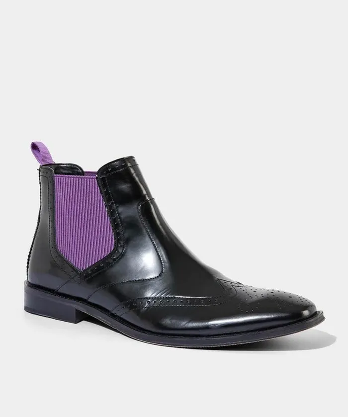 Joe Browns Shoes Boots and Trainers Men Tuned In Snappy Chelsea Boot Black Joe Browns Shoes Boots and Trainers Men Tuned In Snappy Chelsea Boot Black