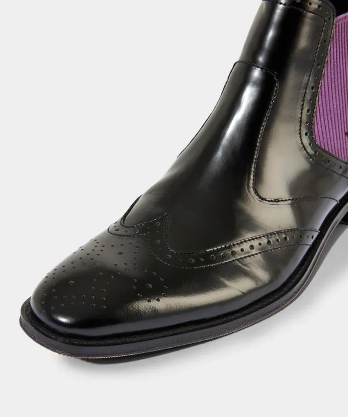 Joe Browns Shoes Boots and Trainers Men Tuned In Snappy Chelsea Boot Black Joe Browns Shoes Boots and Trainers Men Tuned In Snappy Chelsea Boot Black