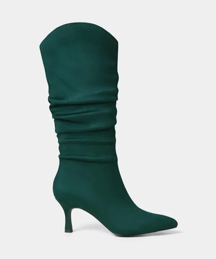 Joe Browns Shoes Sandals and Boots Women Storyville Slouchy Boots Dark Green