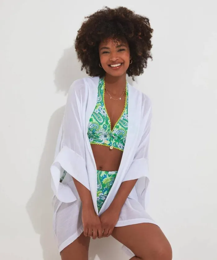 Joe Browns Swimwear Women Coconut Bay Swim Brief Green Multi Joe Browns Swimwear Women Coconut Bay Swim Brief Green Multi