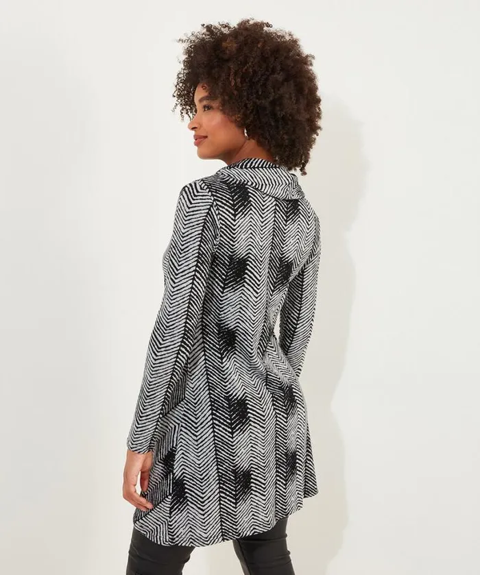 Joe Browns Tops Tunics and Blouses Women Everyday Cosy Tunic Grey Joe Browns Tops Tunics and Blouses Women Everyday Cosy Tunic Grey