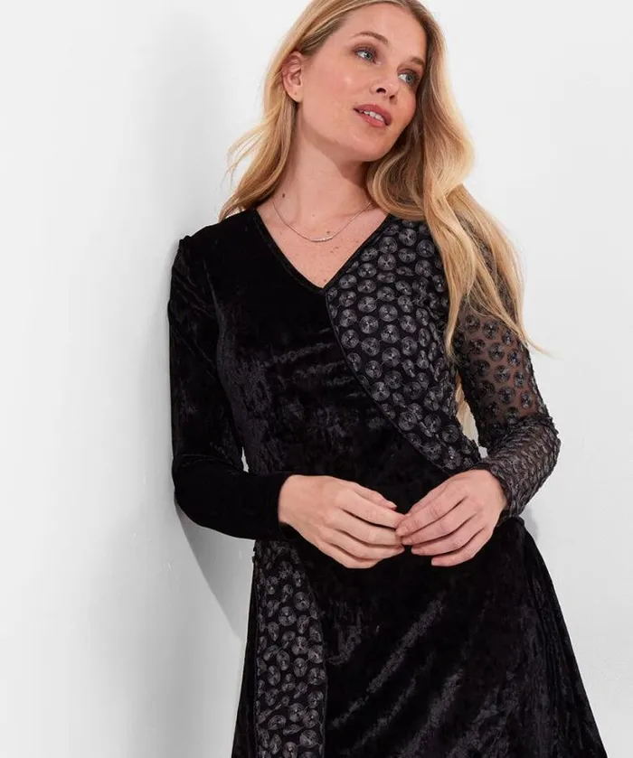 Joe Browns Tops Tunics and Blouses Women Intriguing Cutabout Jersey Tunic Black Joe Browns Tops Tunics and Blouses Women Intriguing Cutabout Jersey Tunic Black