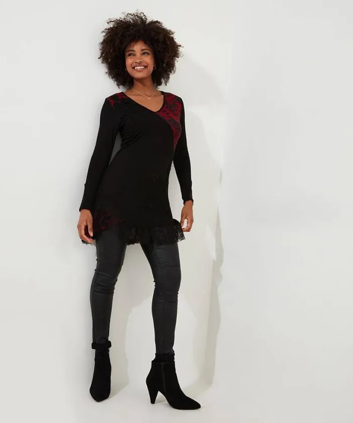 Joe Browns Tops Tunics and Blouses Women Joe039s Favourite Cutabout Jersey Tunic Black Joe Browns Tops Tunics and Blouses Women Joe039s Favourite Cutabout Jersey Tunic Black