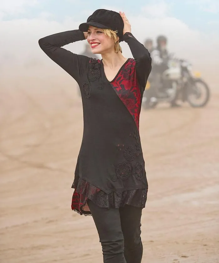 Joe Browns Tops Tunics and Blouses Women Joe039s Favourite Cutabout Jersey Tunic Black Joe Browns Tops Tunics and Blouses Women Joe039s Favourite Cutabout Jersey Tunic Black