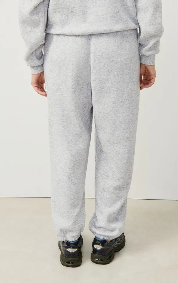 Joggers Evona Melange Light Grey Women American Vintage Joggers and Leggings Joggers Evona Melange Light Grey Women American Vintage Joggers and Leggings