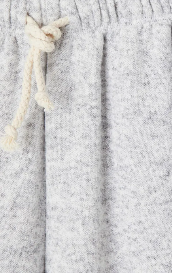 Joggers Evona Melange Light Grey Women American Vintage Joggers and Leggings Joggers Evona Melange Light Grey Women American Vintage Joggers and Leggings