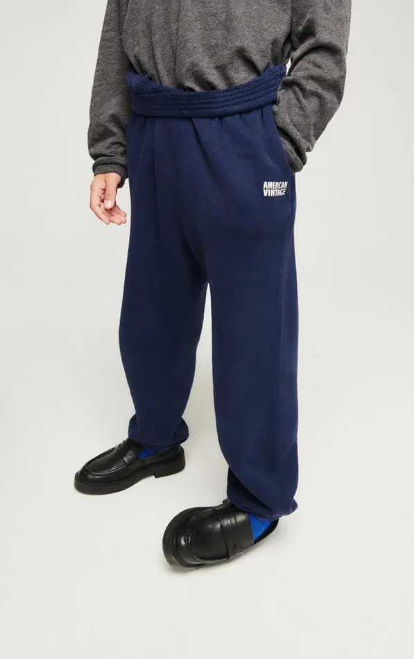 Joggers Izubird Navy Vintage Kids American Vintage Joggers