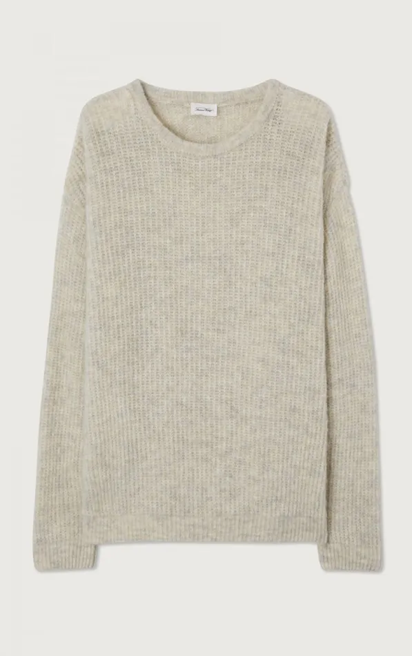 Jumper East Melange Powder Snow Men American Vintage Jumpers and Cardigans Jumper East Melange Powder Snow Men American Vintage Jumpers and Cardigans