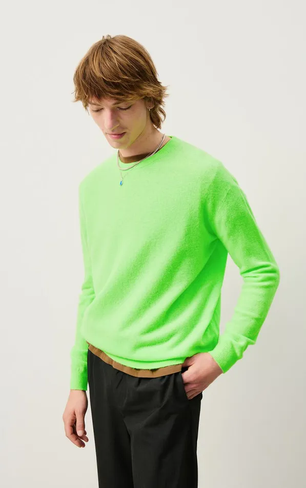 Jumper Raxow Fluorescent Apple Men American Vintage Jumpers and Cardigans