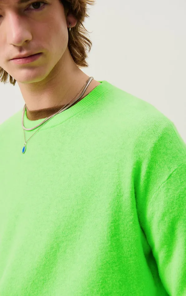Jumper Raxow Fluorescent Apple Men American Vintage Jumpers and Cardigans Jumper Raxow Fluorescent Apple Men American Vintage Jumpers and Cardigans