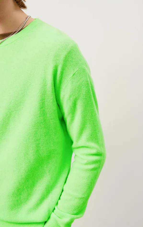 Jumper Raxow Fluorescent Apple Men American Vintage Jumpers and Cardigans Jumper Raxow Fluorescent Apple Men American Vintage Jumpers and Cardigans