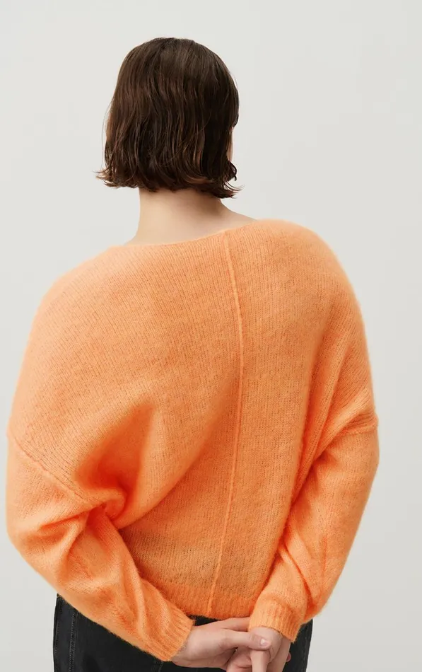 Jumper Yanbay Fluorescent Orange Women American Vintage Jumpers and Cardigans Jumper Yanbay Fluorescent Orange Women American Vintage Jumpers and Cardigans