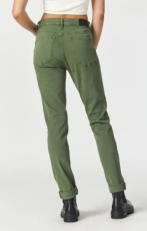 Kathleen Slim Boyfriend In Forest Green Feather Blue Women Mavi Jeans Denim Kathleen Slim Boyfriend In Forest Green Feather Blue Women Mavi Jeans Denim